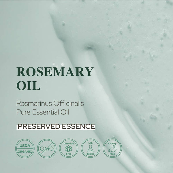 Plant of Life Rosemary Essential Oil for Aromatherapy Hair, Skin, & Nails