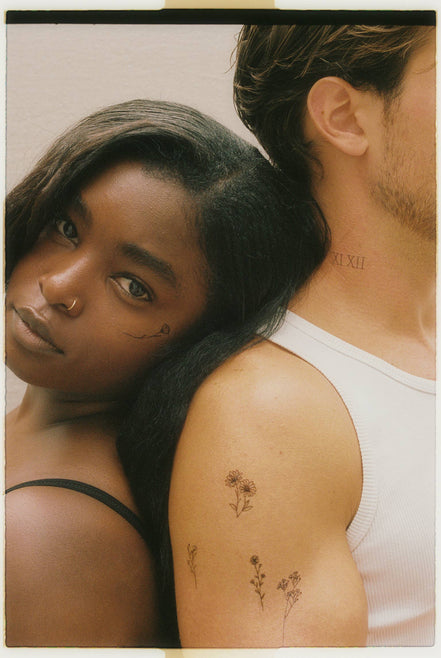 INKED BY DANI Blooming Temporary Tattoo Pack