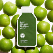 ESW KALE Green Reset Anti Aging Raw Juice Sheet Mask