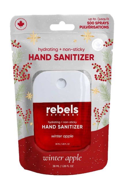 Rebels Winter Apple Pocket Hand Sanitizer
