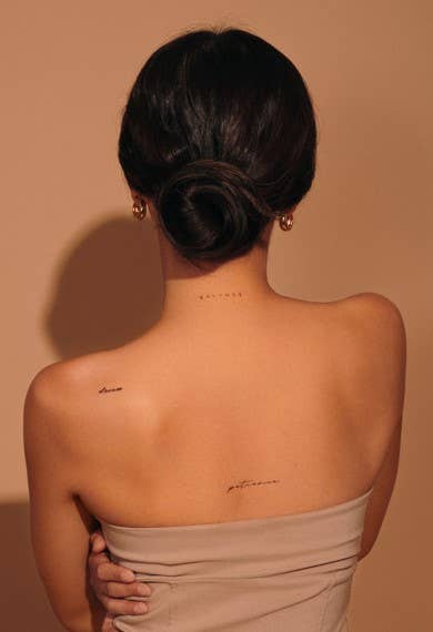 INKED BY DANI Statement Temporary Tattoo Pack