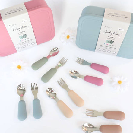 Baby bliss Kids Bento Box, Leak-Proof & 100% Silicone