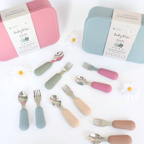 Baby bliss Kids Bento Box, Leak-Proof & 100% Silicone