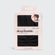 KITSCH Sleep Beanie with Satin lining - Black