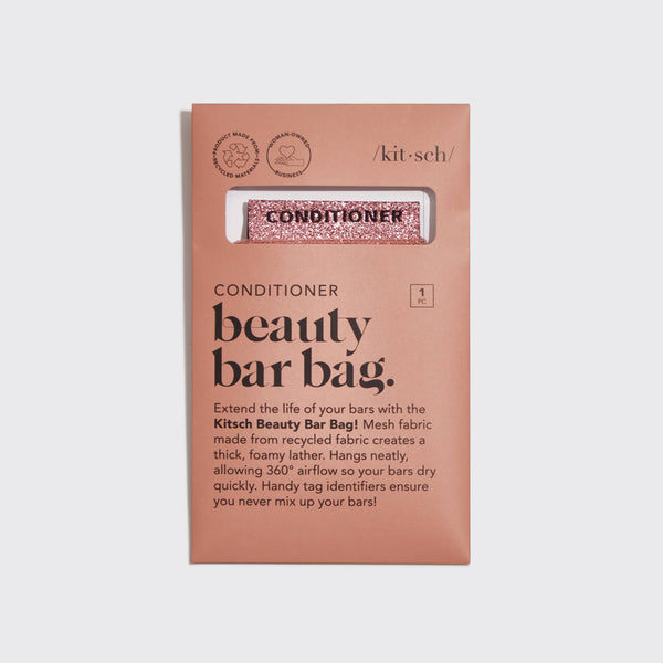 KITSCH RPET Beauty Bar Conditioner Bag - Terracotta