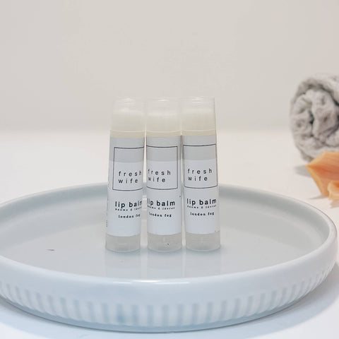 The fresh wife London Fog Lip Balm