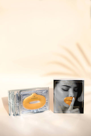 24KT Gold Lip Mask- Pak/5. Hydrating & Brightening HA+VitA