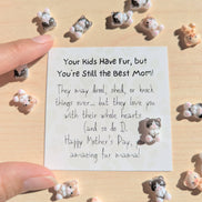 UPLIFTED Funny Mother's Day Card for Dog Mom or Cat Mom – Fur Mama