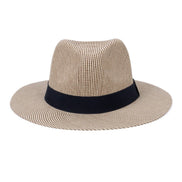 SELINI Men's S/S Black Banded Fashion Fedora hat