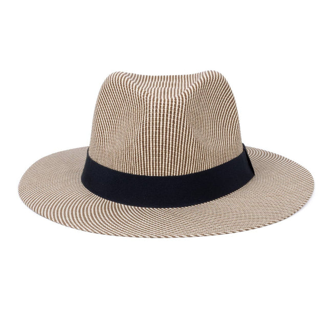 SELINI Men's S/S Black Banded Fashion Fedora hat
