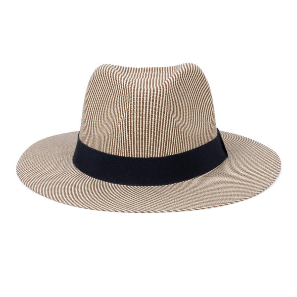 SELINI Men's S/S Black Banded Fashion Fedora hat