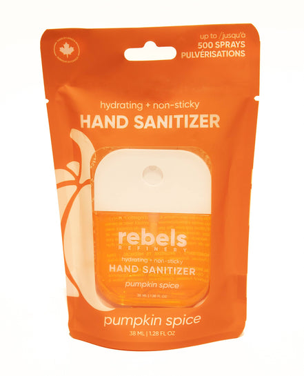 Rebels Pumpkin Spice Pocket Hand Sanitizer