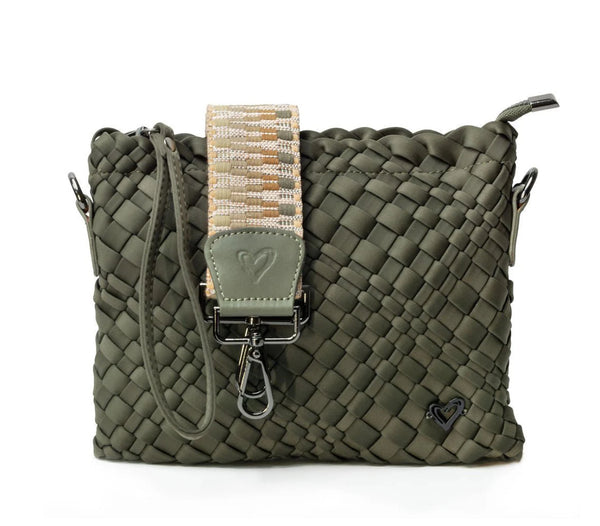 preneLOVE®
CHARLOTTE WOVEN CROSSBODY - DUSTY PINK