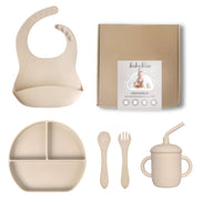 Baby bliss Infant Feeding Set, Baby Mealtime Gift Set with Box