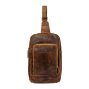 GREENWOOD LEATHER Leather Crossbody Bag Hamilton GW6806