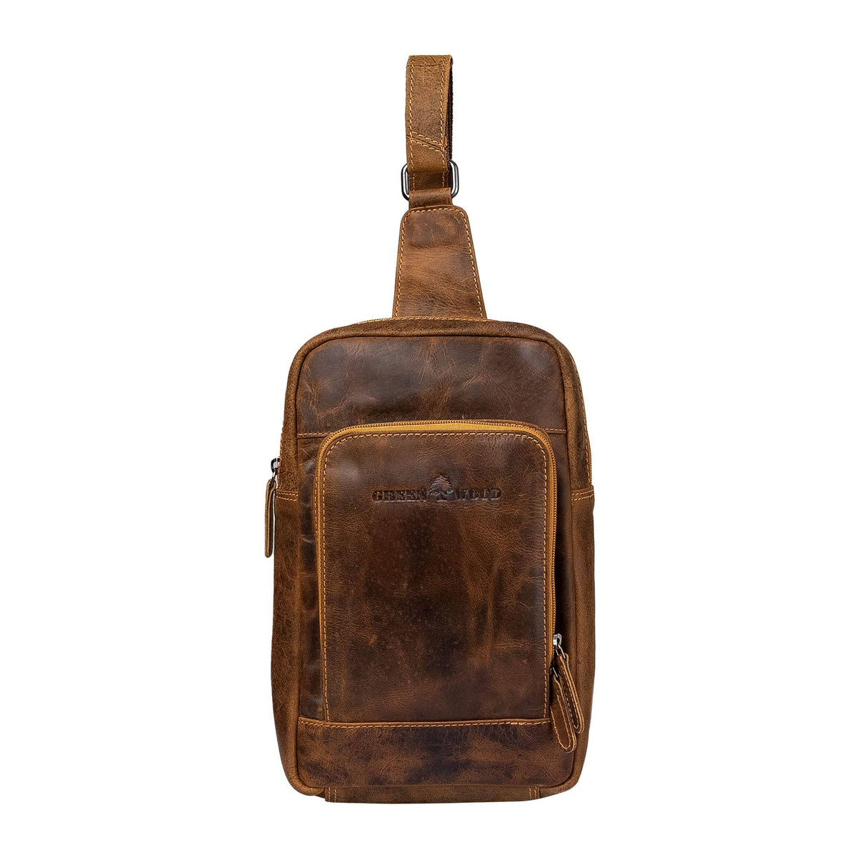 GREENWOOD LEATHER Leather Crossbody Bag Hamilton GW6806