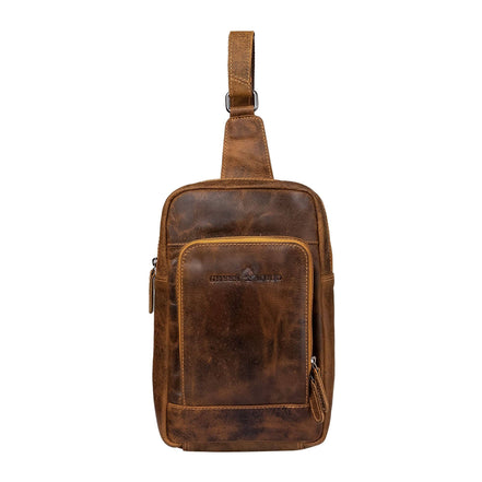 GREENWOOD LEATHER Leather Crossbody Bag Hamilton GW6806