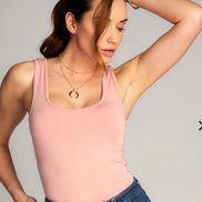 C'EST MOI BAMBOO SHORT TANK*