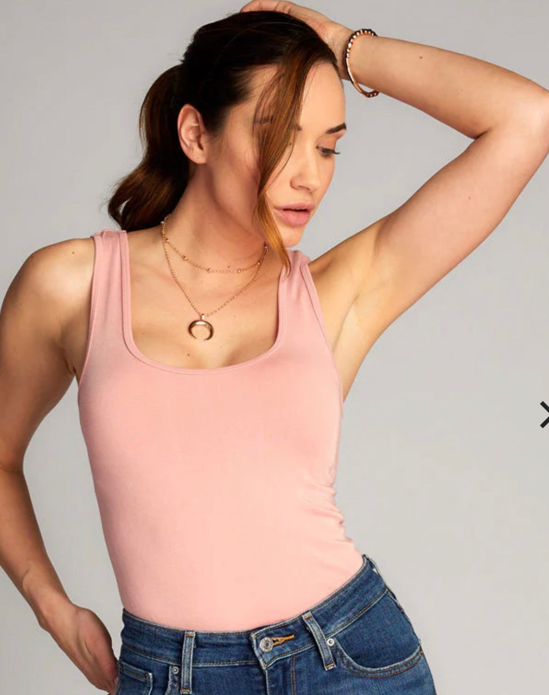 C'EST MOI BAMBOO SHORT TANK*