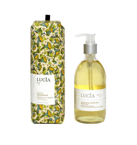 LUCIA HAND SOAP-300 ML GLASS PUMP