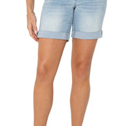LIVERPOOL MARLEY GF SHORT W/ROLL CUFF HEM
