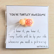 UNLIFTED INK Turtley Awesome Cheer-Up Card with Positivity Message