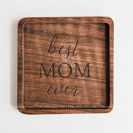Walnut Wood Coasters - Home Decor & Gifts-2PC