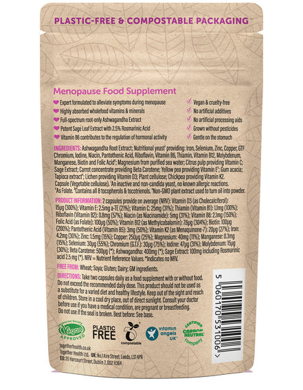Together Health Menopause Supplement – Vitamins and Herbals