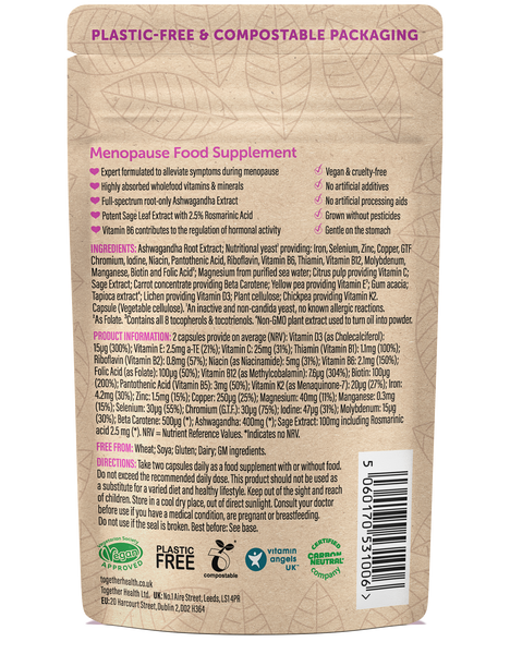 Together Health Menopause Supplement – Vitamins and Herbals