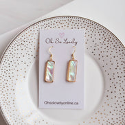 Oh So Lovely VALERIE, Mother of Pearl Earrings