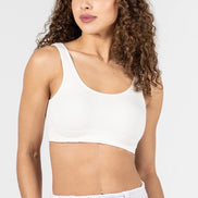 C'EST MOI BAMBOO BACK V RIBBED BRALETTE
