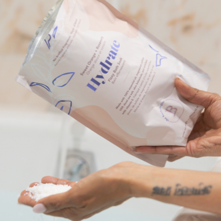 BATHOLOGIST Hydrate Fizzy Bath Soak | Sweet Orange + Rosemary