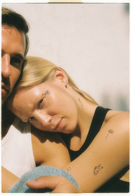 INKED BY DANI Blooming Temporary Tattoo Pack