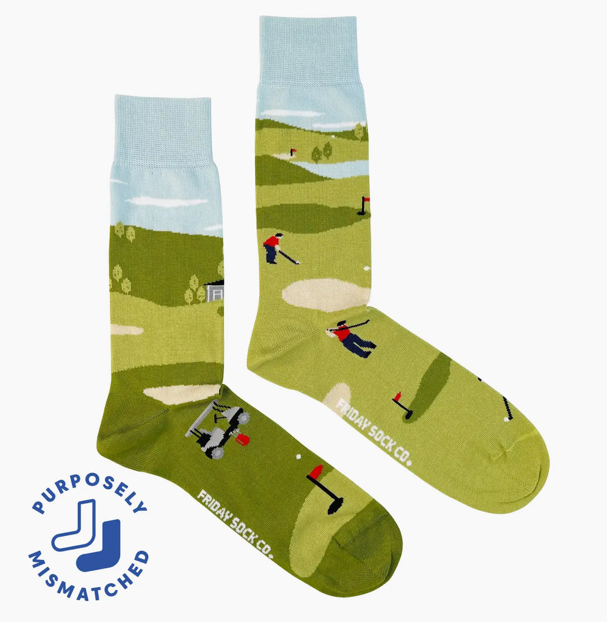 MEN’S FRIDAY SOCKS SPORTS & FISHING & WORK MISMATCHED