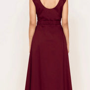 MINK PINK LOLA WRAP MIDI DRESS