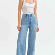 DAZE FAR OUT DAZE-Y WIDE LEG DENIM