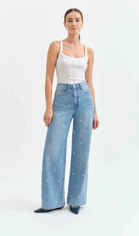DAZE FAR OUT DAZE-Y WIDE LEG DENIM