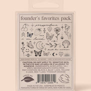 INKED BY DANI Founders Favorites Temporary Tattoo Pack