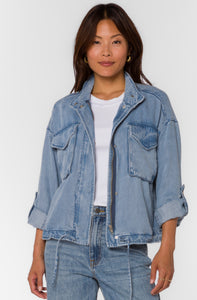VELVET HEART ROGUE DENIM JACKET