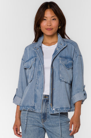 VELVET HEART ROGUE DENIM JACKET