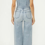 SILVER VEST JUMPSUIT