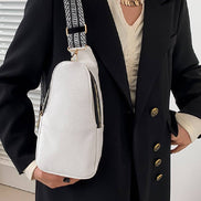 24 POPS Soft Vegan Leather Crossbody Sling Bag