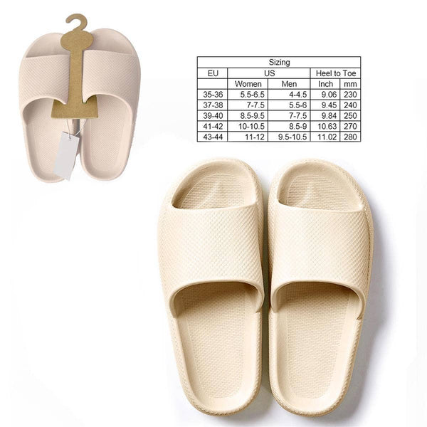 Bodico Adult Extra Plush Slides, 5 Sizes, 5 Colors