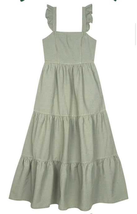 LEZ A LEZ RUFFLE DRESS