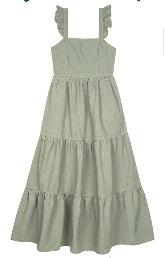 LEZ A LEZ RUFFLE DRESS