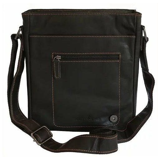 GREENWOOD LEATHER Leather Shoulder Bag Torquay - GW836