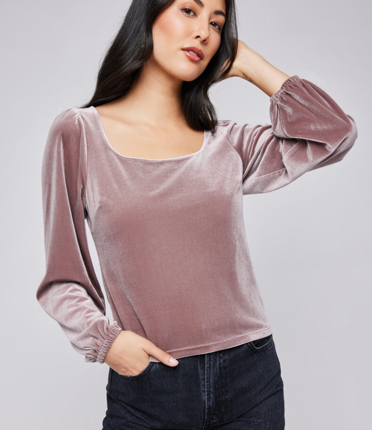 GENTLE FAWN ARIANA VELVET TOP