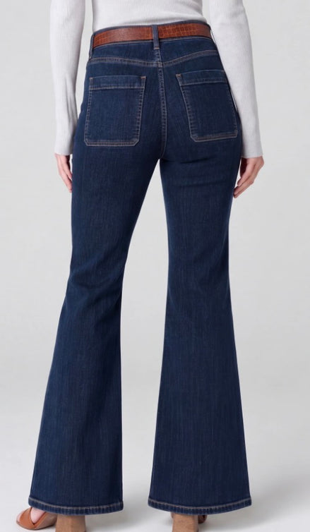 LIVERPOOL HANNAH FLARE-COLLEGIATE BLUE