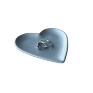 Concrete Heart Tray in Lavender Gold | ws