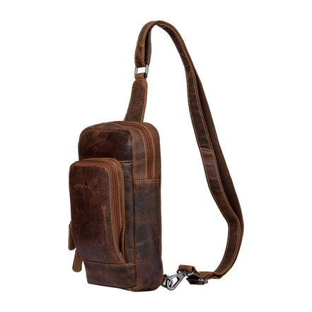 GREENWOOD LEATHER Leather Crossbody Bag Hamilton GW6806